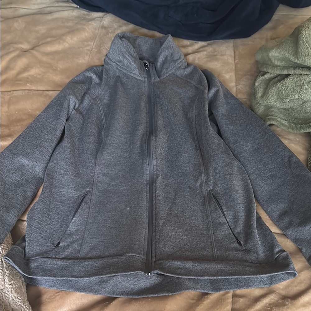 All In Motion Gray Full-Zip Jacket